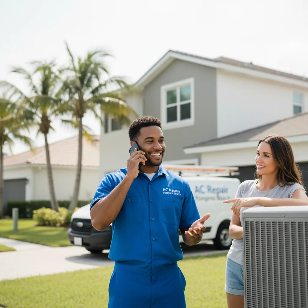 AC Repair Pompano Beach customer support in Sunset Hills